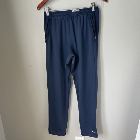 Nike Vintage Dri Fit Joggers Navy Womens Size‎ XS (0-2) - Picture 1 of 8
